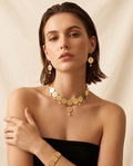 Collier élégant dorée